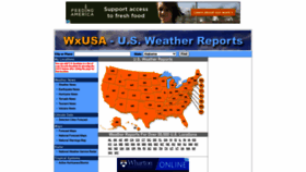 What Wxusa.com website looks like in 2024 