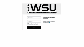 What Wiseup.wsu.ac.za website looks like in 2024 