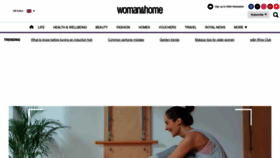 What Womanandhome.com website looks like in 2024 