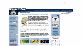 What Wetterspiegel.de website looked like in 2024 (2 years ago)