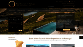 What Winetourismportugal.com website looks like in 2024 