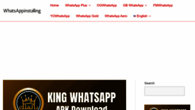 What Whatsappinstalling.com website looks like in 2024 