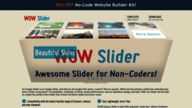 What Wowslider.com website looks like in 2024 