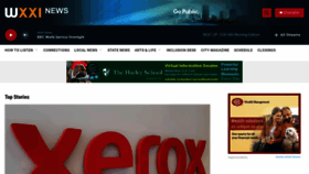 What Wxxinews.org website looked like in 2024 (1 year ago)