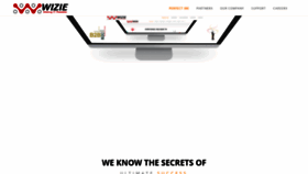 What Wizie.com website looks like in 2024 