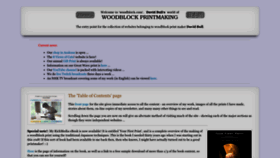 What Woodblock.com website looks like in 2024 