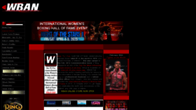 What Womenboxing.com website looks like in 2024 