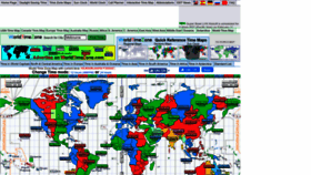 What Worldtimezone.com website looks like in 2024 