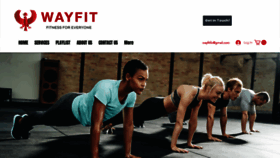 What Wayfitcoaching.com website looks like in 2024 