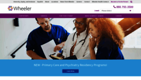 What Wheelerclinic.org website looked like in 2024 (2 years ago)