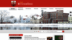 What Wittstock.de website looks like in 2024 