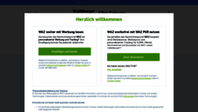 What Waz-online.de website looks like in 2024 