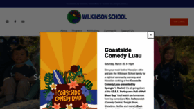 What Wilkinsonschool.org website looks like in 2024 