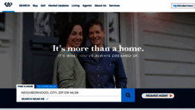 What Windermere.com website looked like in 2024 (1 year ago)