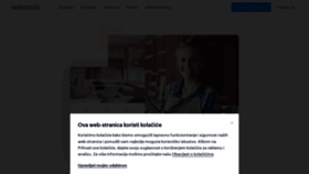 What Webnode.hr website looked like in 2024 (1 year ago)