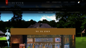 What Wildevuur.nl website looks like in 2024 
