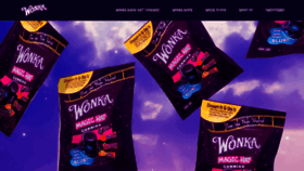 What Wonka.com website looks like in 2024 