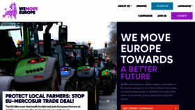What Wemove.eu website looks like in 2024 