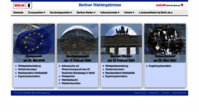 What Wahlen-berlin.de website looks like in 2024 