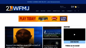 What Wfmj.com website looks like in 2024 