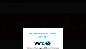 What Watcho.co.uk website looks like in 2024 