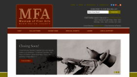 What Wcmfa.org website looks like in 2024 