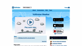 What Weatherscreensaver.com website looks like in 2024 