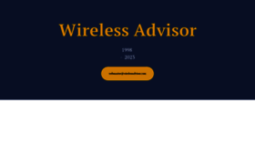 What Wirelessadvisor.com website looks like in 2024 