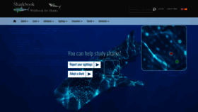 What Whaleshark.org website looks like in 2024 