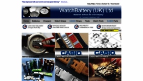 What Watchbattery.co.uk website looks like in 2024 