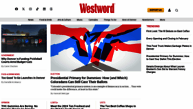 What Westword.com website looks like in 2024 