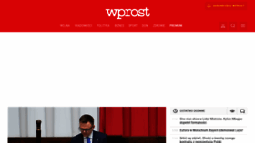 What Wprost.pl website looks like in 2024 