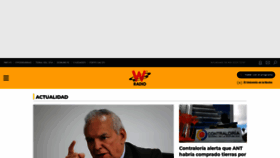 What Wradio.com.co website looks like in 2024 