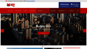 What Www.gov.sg website looks like in 2024 