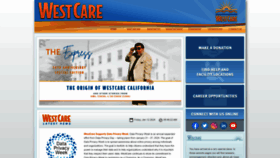 What Westcare.com website looks like in 2024 
