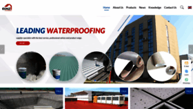 What Waterproofing-china.com website looks like in 2024 