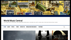 What Worldmusiccentral.org website looks like in 2024 