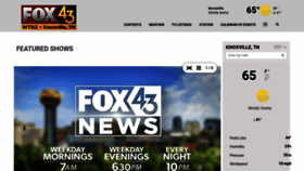 What Wtnzfox43.com website looks like in 2024 