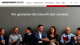 What Westermanngruppe.de website looks like in 2024 