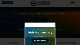 What Whitemarlinopen.com website looks like in 2024 