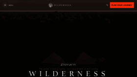 What Wilderness-safaris.com website looks like in 2024 
