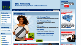What Webhosting16.1blu.de website looked like in 2011 (12 years ago)