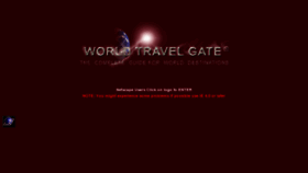 What Worldtravelgate.net website looked like in 2011 (12 years ago)