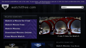 What Watchitfree.com website looked like in 2011 (12 years ago)