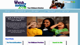 What Watchmykidz.com website looked like in 2011 (12 years ago)