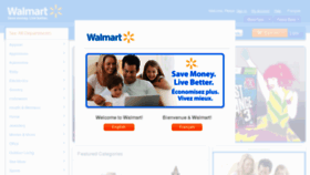 What Wal-mart.ca website looked like in 2011 (12 years ago)