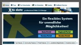 What X-portal-software.de website looked like in 2011 (12 years ago)