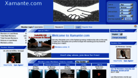 What Xamante.com website looked like in 2011 (13 years ago)