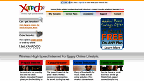 What Xanadoo.com website looked like in 2011 (13 years ago)
