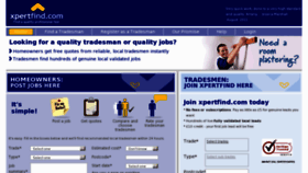 What Xpertfind.com website looked like in 2012 (12 years ago)